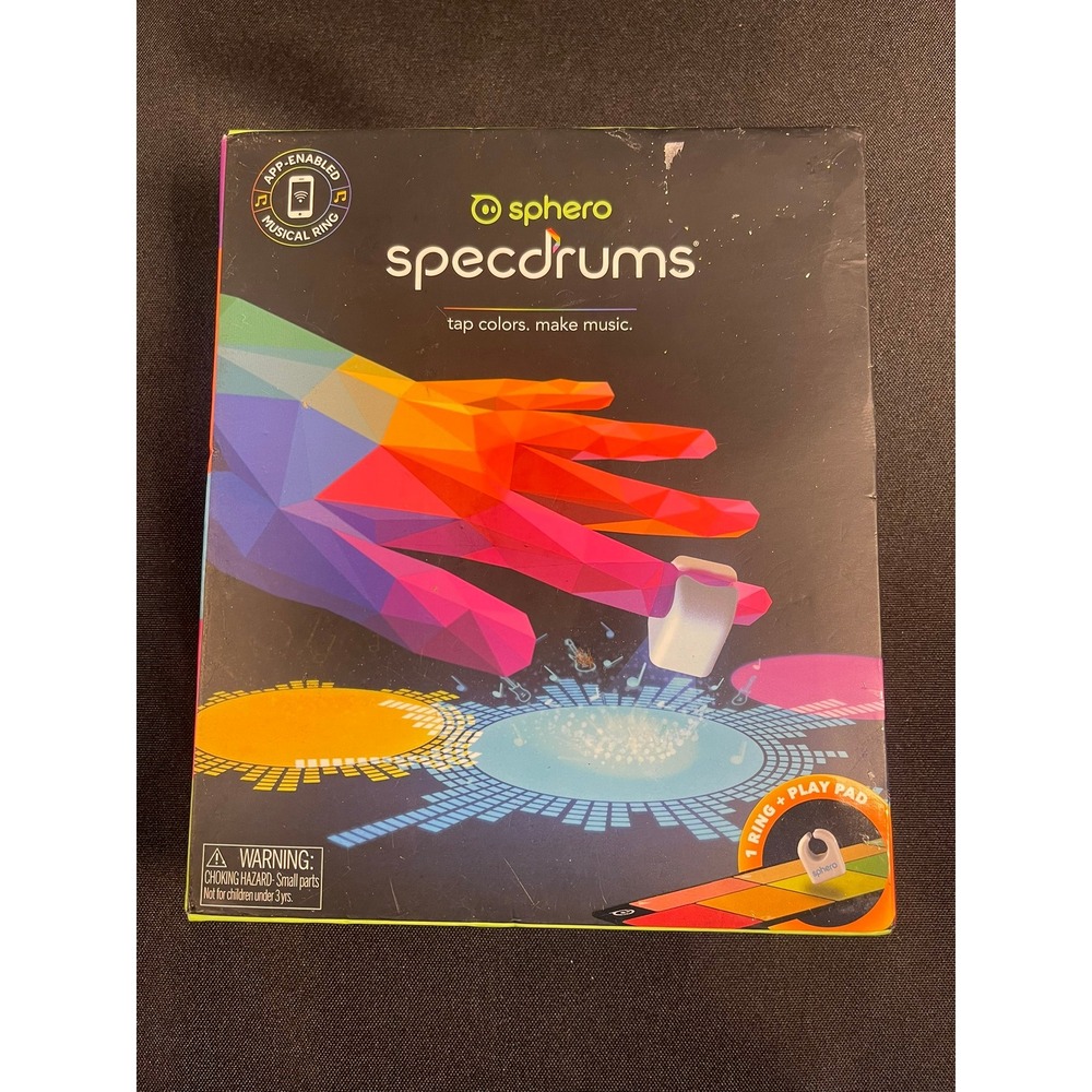 Sphero Specdrums App-Enabled Musical Ring SD01 White Bluetooth MIDI Controller